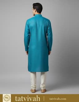 Tatvivah Men’s Jacquard Ethnic Kurta 2114