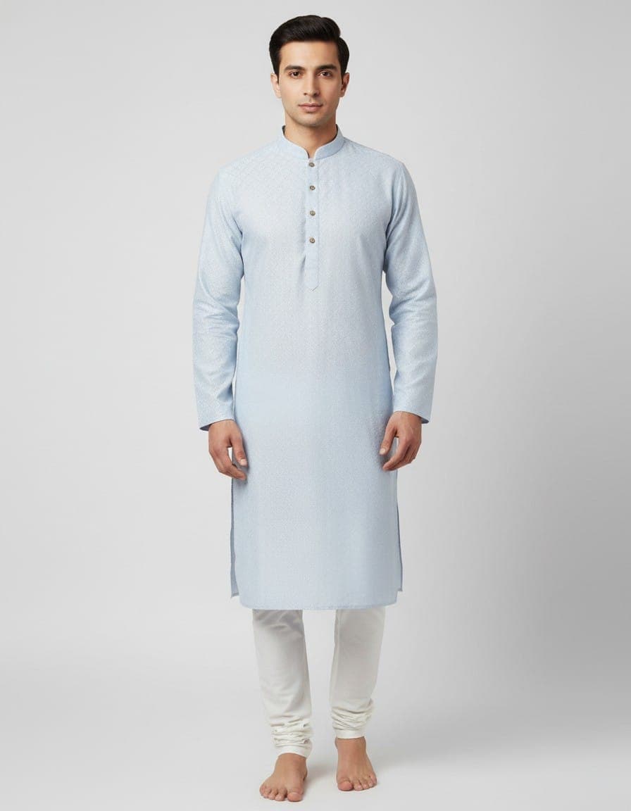 Tatvivah Men’s Jacquard Ethnic Kurta 2114