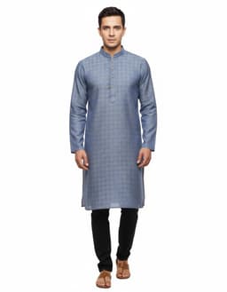 Tatvivah Men’s Jacquard Ethnic Kurta 2117