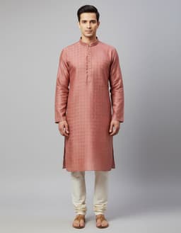 Tatvivah Men’s Jacquard Ethnic Kurta 2117