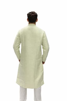 Men’s Premium Ethnic Kurta Set | Stylish Wedding & Festive Wear Kurta Pajama 3135 Green