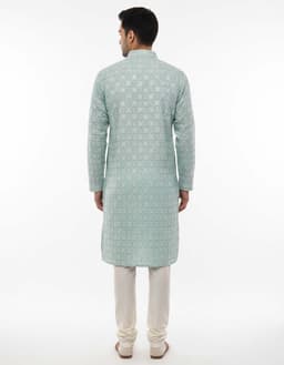 Men’s Premium Ethnic Kurta Set | Stylish Wedding & Festive Wear Kurta Pajama 3143 Royal Green