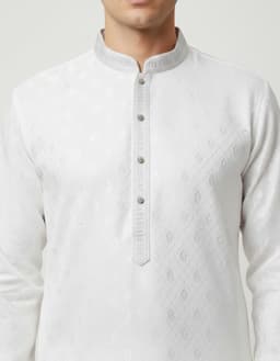 Tatvivah Men’s Jacquard Ethnic Kurta 3148