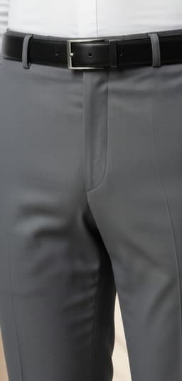 Men’s Tailored Slim Fit Formal Pants Boston Dark Grey