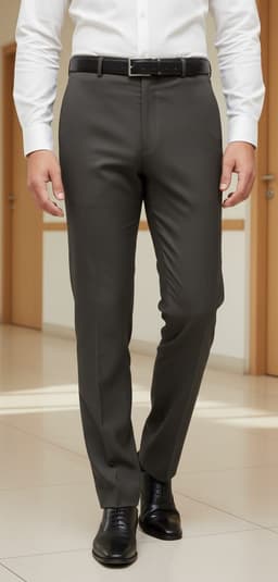Men’s Premium Tailored Formal Pants Linza Lachka Grey