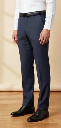 Men’s Tailored Slim Fit Formal Pants Boston Blue