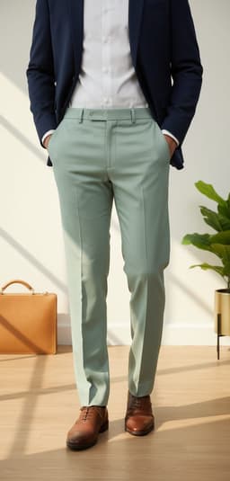 Men’s Tailored Slim Fit Formal Pants Boston Pista