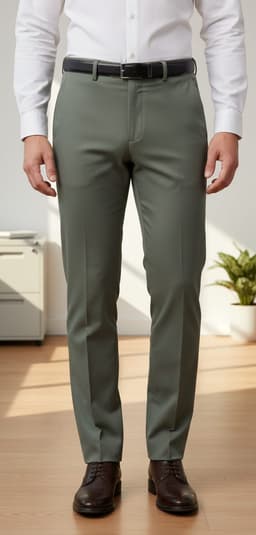 Men’s Premium Tailored Formal Pants Linza Lachka Mehandi