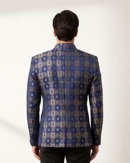 Tatvivah Men's Jodhpuri Blue 6331