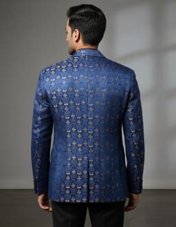 Tatvivah Men's Jodhpuri Navy  Blue 6335