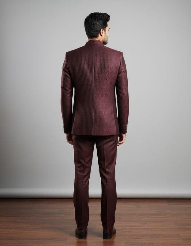 Tatvivah Men's Open Jodhpuri Purple 6337