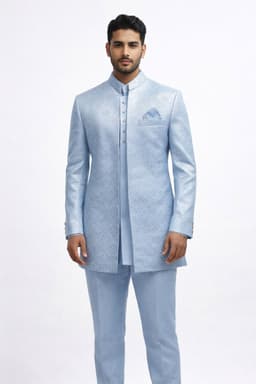 Tatvivah Men's Open Jodhpuri Blue 6340