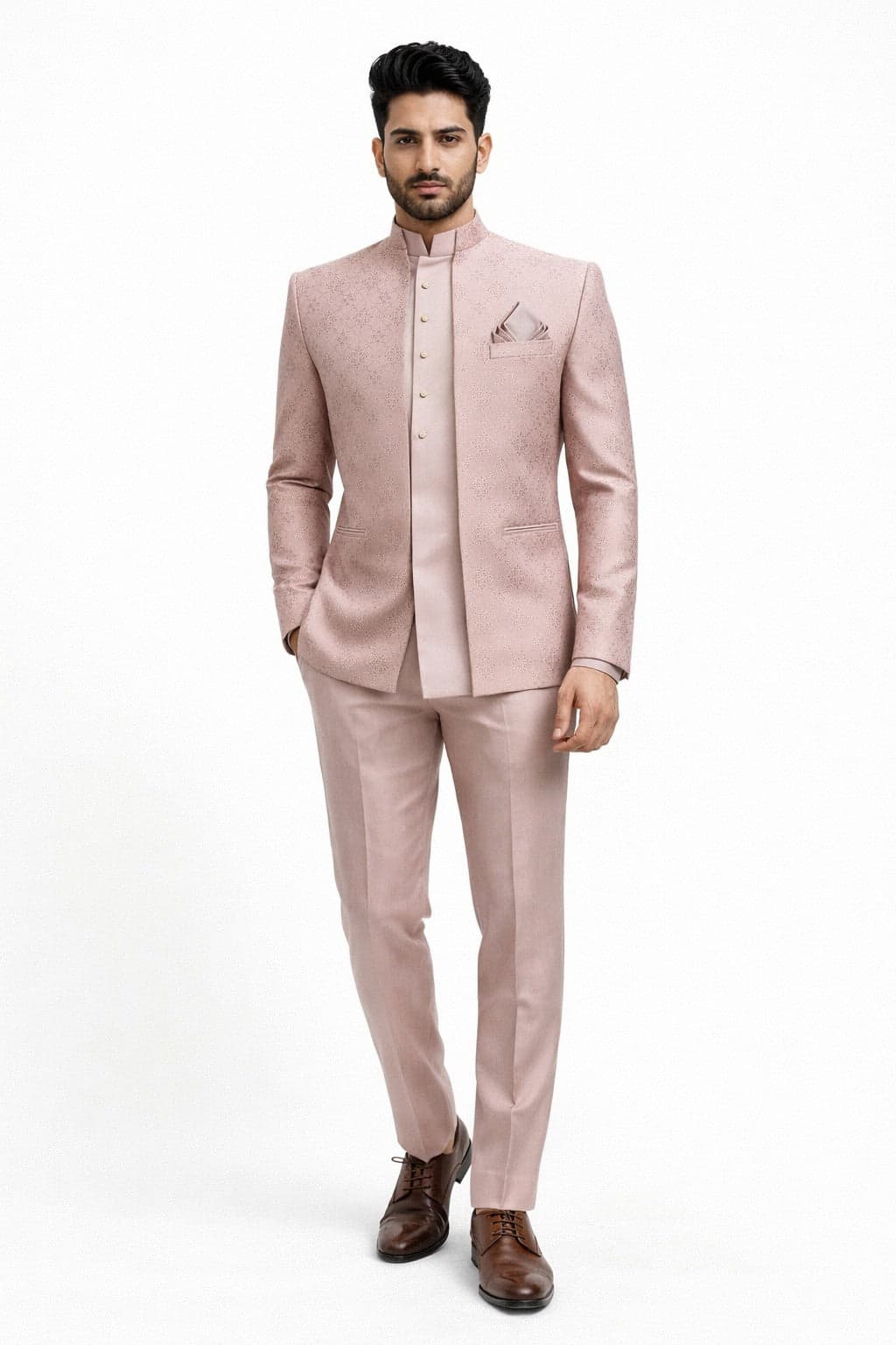 Tatvivah Men's Open Jodhpuri Pink 6340