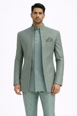 Tatvivah Men's Open Jodhpuri Green 6341