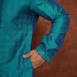 Men’s Premium Ethnic Kurta Set | Stylish Wedding & Festive Wear Kurta Pajama 3131 Dark Green