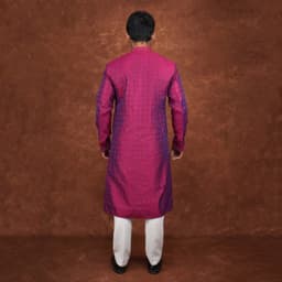 Men’s Premium Ethnic Kurta Set | Stylish Wedding & Festive Wear Kurta Pajama 3131 Royal Red
