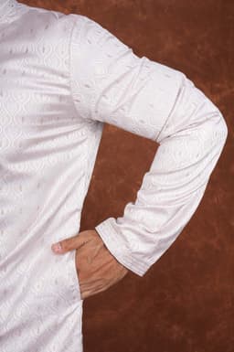 Men’s Premium Ethnic Kurta Set | Stylish Wedding & Festive Wear Kurta Pajama 3133 Pink