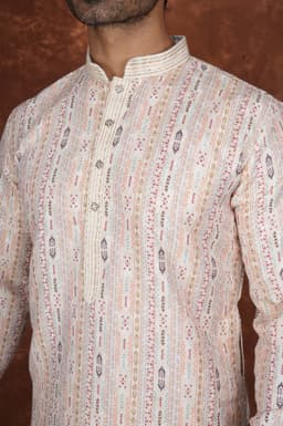 Men’s Premium Ethnic Kurta Set | Stylish Wedding & Festive Wear Kurta Pajama 3139 Yellow