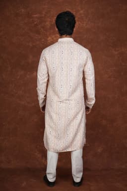 Men’s Premium Ethnic Kurta Set | Stylish Wedding & Festive Wear Kurta Pajama 3139 Yellow