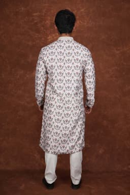 Men’s Premium Ethnic Kurta Set | Stylish Wedding & Festive Wear Kurta Pajama 3141 Yellow