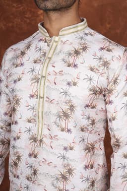 Men’s Premium Ethnic Kurta Set | Stylish Wedding & Festive Wear Kurta Pajama 3140 Yellow