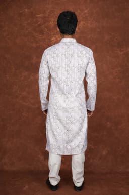 Men’s Premium Ethnic Kurta Set | Stylish Wedding & Festive Wear Kurta Pajama 3145 Light Green