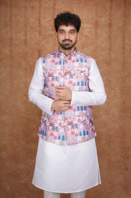 Tatvivah Men's Modi Jacket Purple 4203