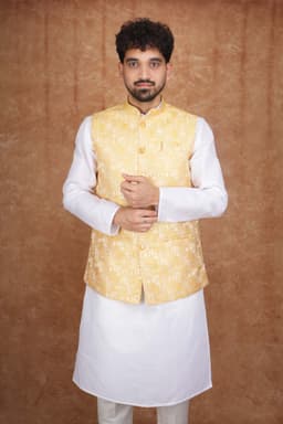 Tatvivah Men's Modi Jacket Yellow 4207