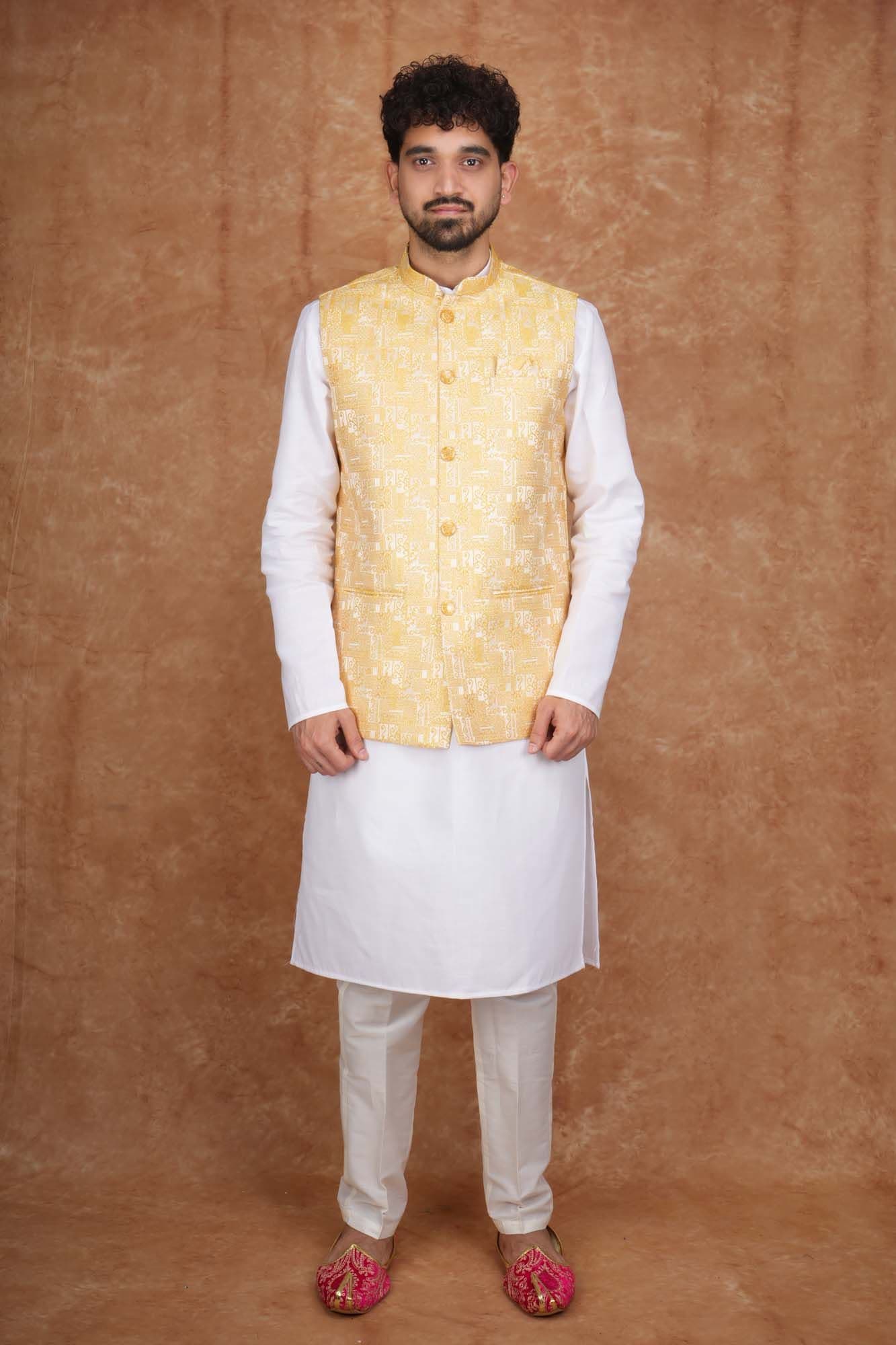 Tatvivah Men's Modi Jacket Yellow 4207