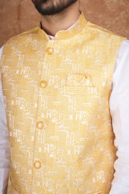 Tatvivah Men's Modi Jacket Yellow 4207