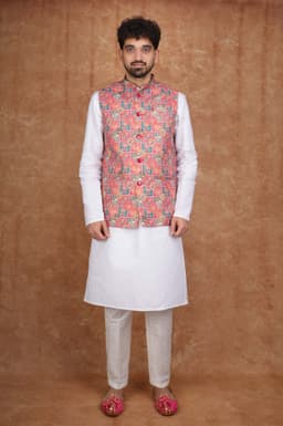 Tatvivah Men's Modi Jacket Pink 4202
