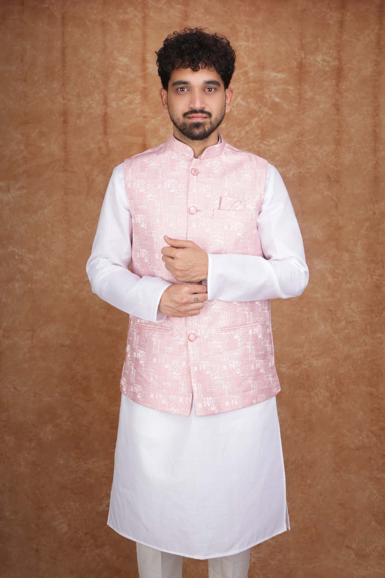 Tatvivah Men's Modi Jacket Pink 4207