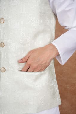 Tatvivah Men's Modi Jacket White 4207