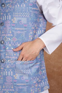 Tatvivah Men's Modi Jacket Blue 4201