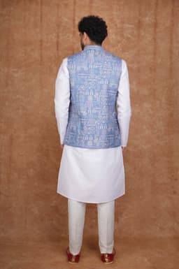 Tatvivah Men's Modi Jacket Blue 4201