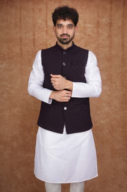 Tatvivah Men's Modi Jacket Purple 4205