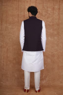 Tatvivah Men's Modi Jacket Purple 4205