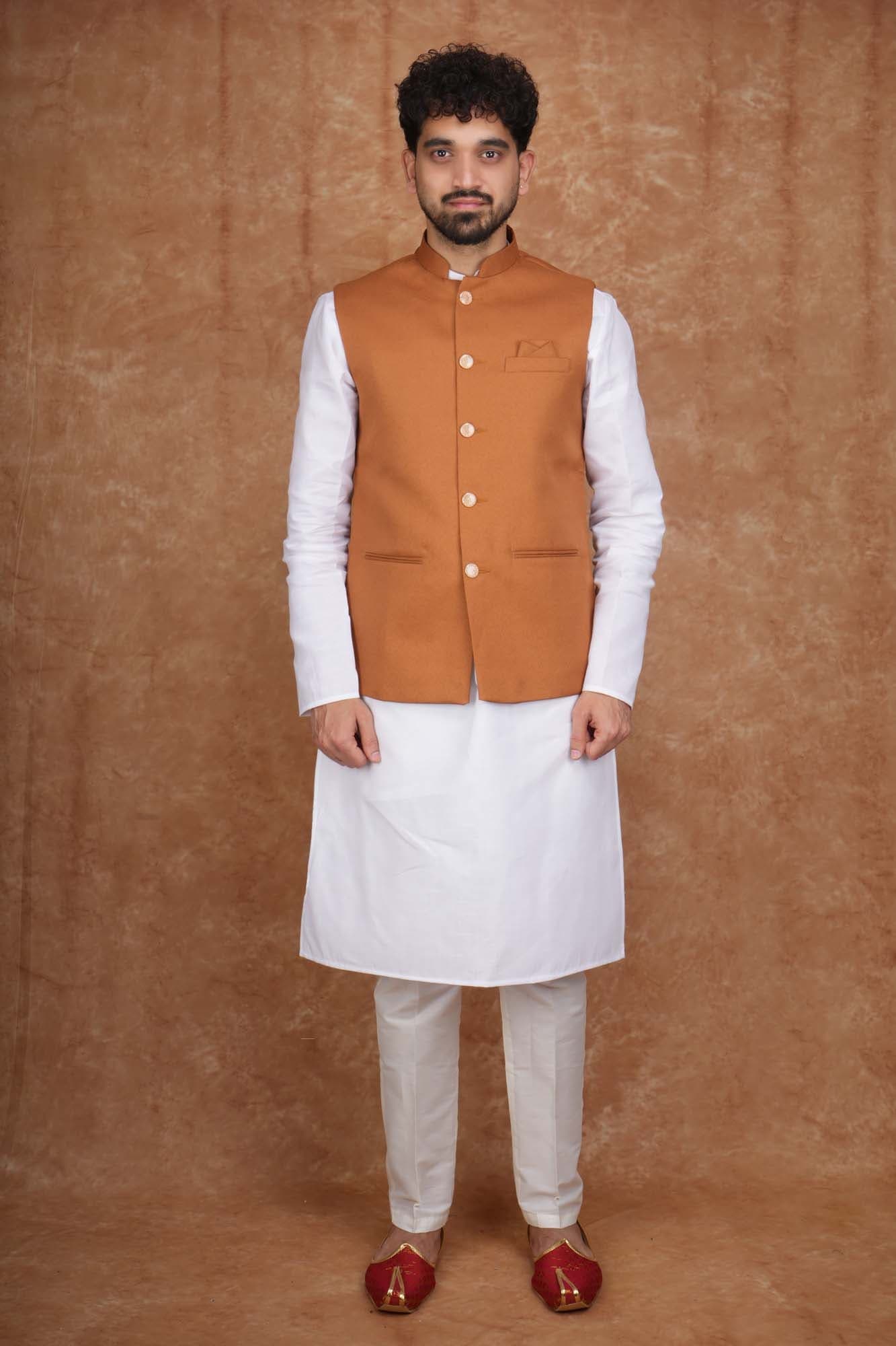 Tatvivah Men's Modi Jacket CREP Light Brown