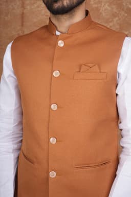 Tatvivah Men's Modi Jacket CREP Light Brown