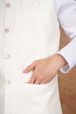 Tatvivah Men's Modi Jacket White 4208