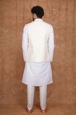 Tatvivah Men's Modi Jacket White 4208