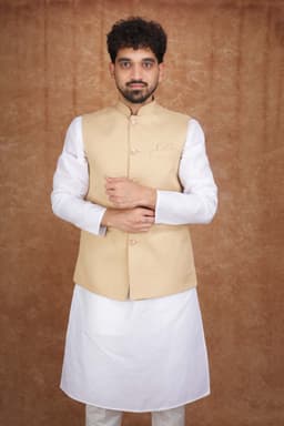 Tatvivah Men's Modi Jacket CREP Cream