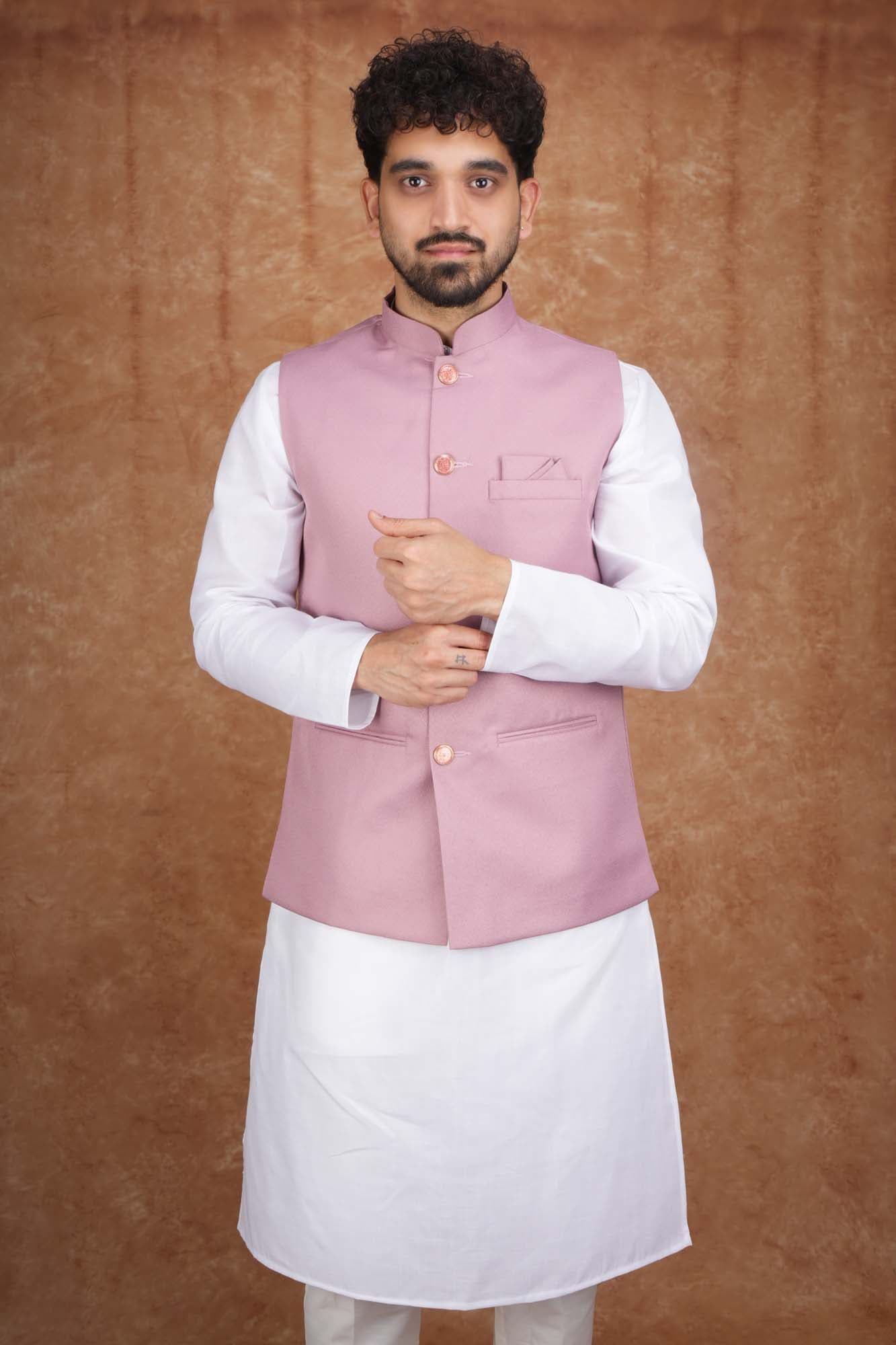 Tatvivah Men's Modi Jacket CREP Pink