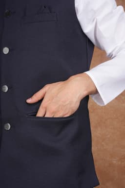 Tatvivah Men's Modi Jacket CREP Navy Blue