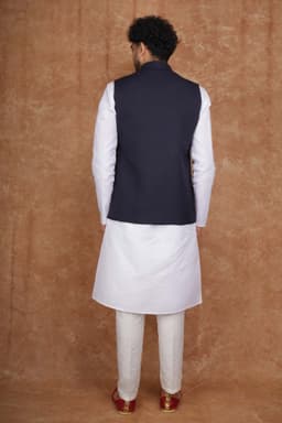 Tatvivah Men's Modi Jacket CREP Navy Blue